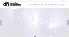 Desktop Screenshot of dancefloorthunderstorm.com